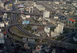 The expressway. An oriental paradise of sorts.