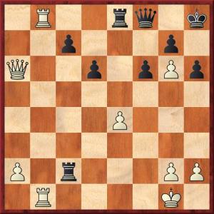 After 29 Qa8 black resigns although he has a perfectly playable move, which is what?