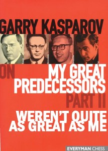 There are many who are fond of Kasparov's series. Do they know he didn't write much of it, employing a team up upwardly mobile  GMs to do the research for him.