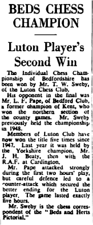 Fig.1 The Luton News, 17th Sept 53