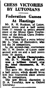 Fig.2 The Luton News, Aug 27th 1953