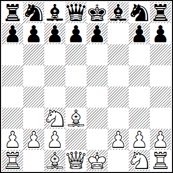 If that's not the daftest postion ever to be reached on a chess board then I don't know what is. One more dubious move and black is lost.