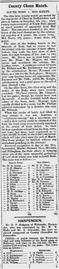 The Bedfordshire Advertiser  Friday March 11th 1904